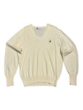 SLAZENGER Vintage 90s Deadstock Business Casual Knit Preppy Sweater Mens Large